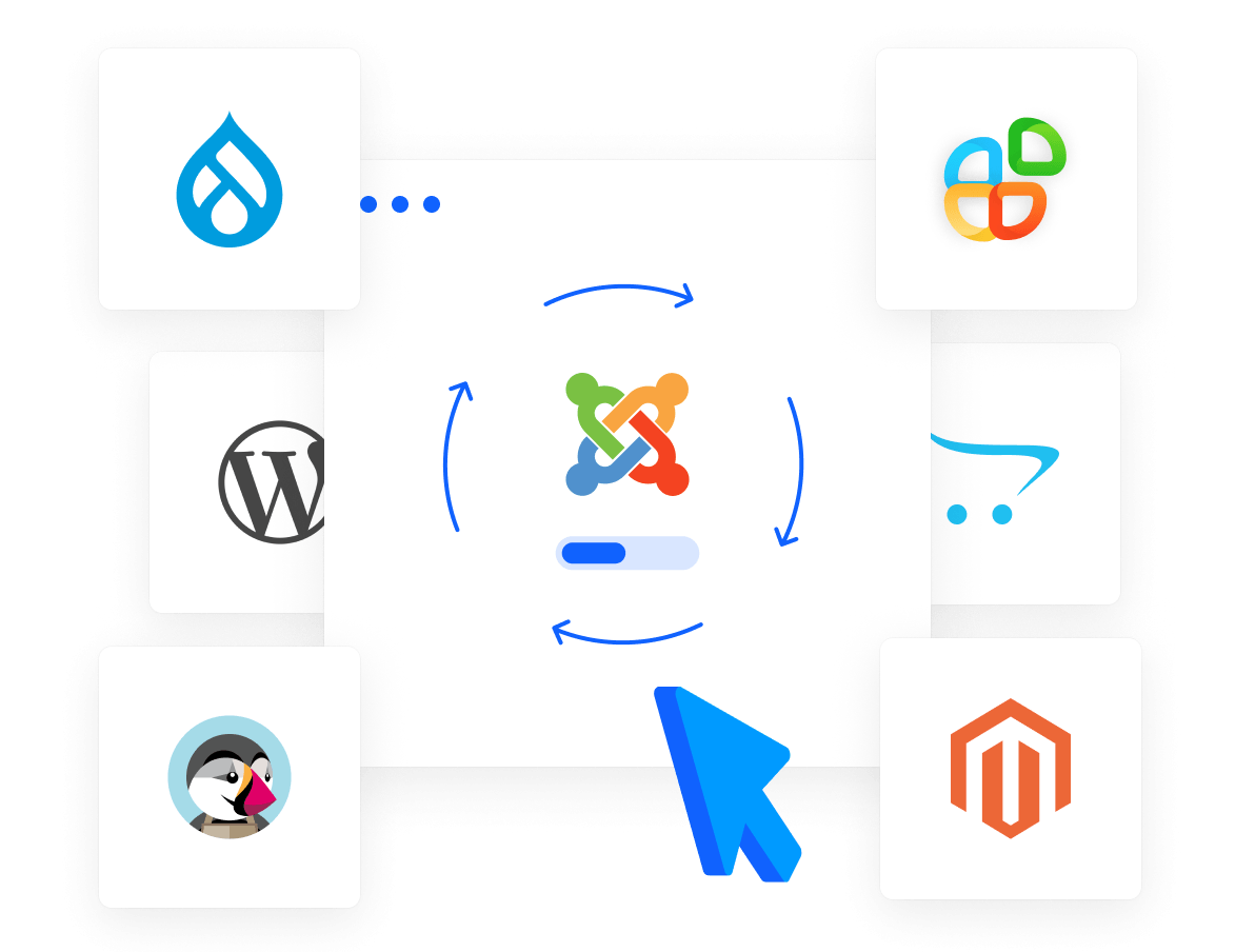 Hosting Web con cPanel y Discos SSD NVMe - Con WordPress, potencias tu presencia en línea en tres simples pasos